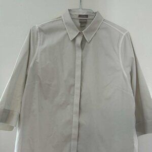 White No-Iron Men's Style Shirt